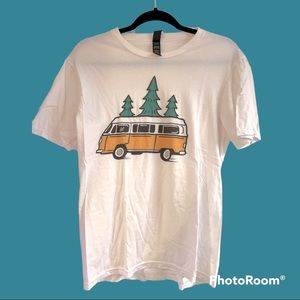 Vintage wash camp tee
